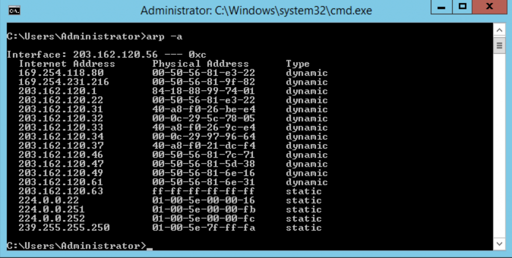 Linux Kernel Routing Arp Table » Kiểm tra bảng định tuyến Routing Table (Windows và Linux)